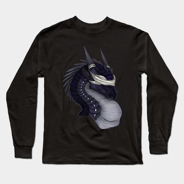 Starflight Head Shot 1 Long Sleeve T-Shirt by Dracanthrope